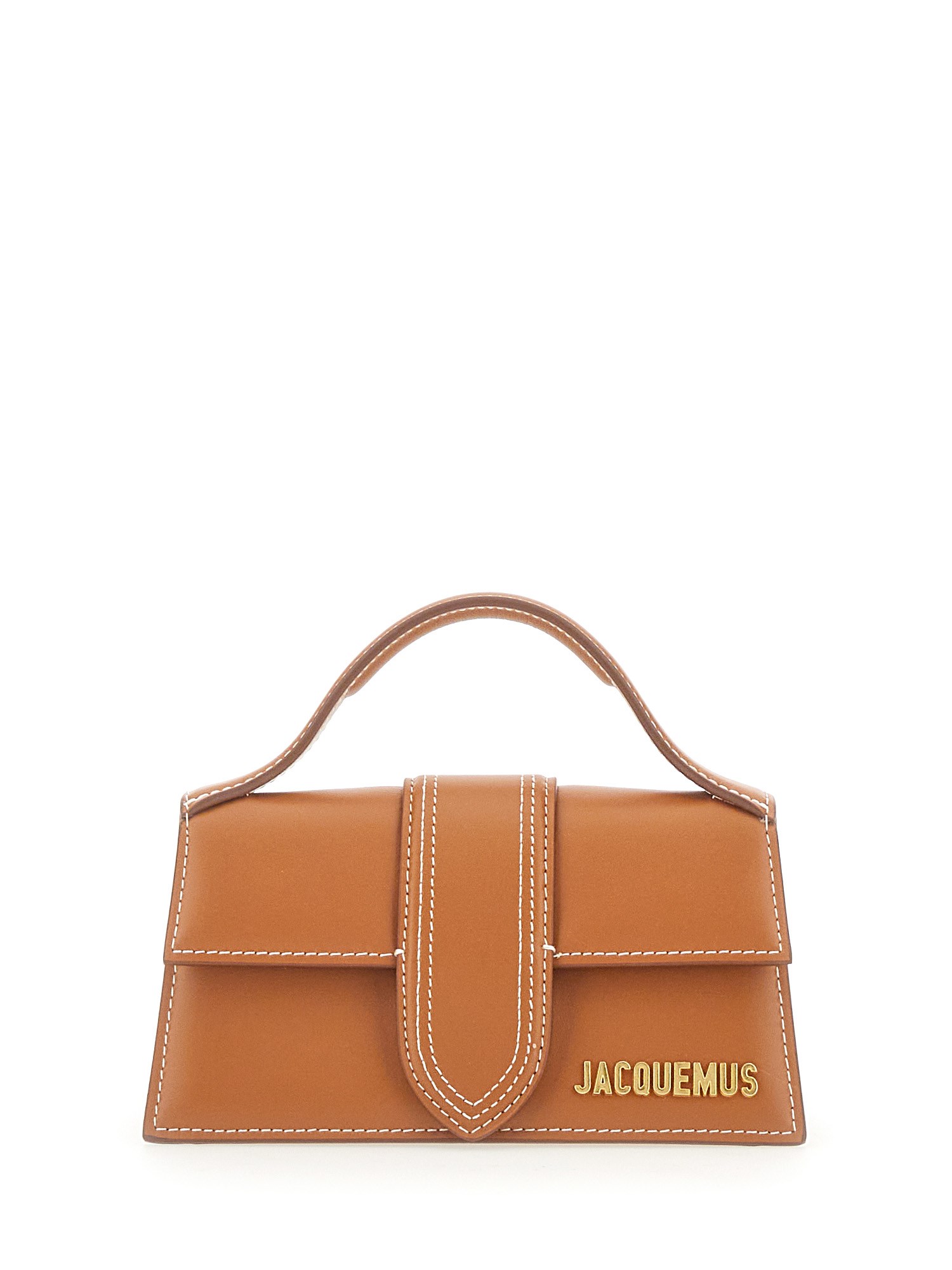 Shop Jacquemus Le Bambino Mini Bag In Buff