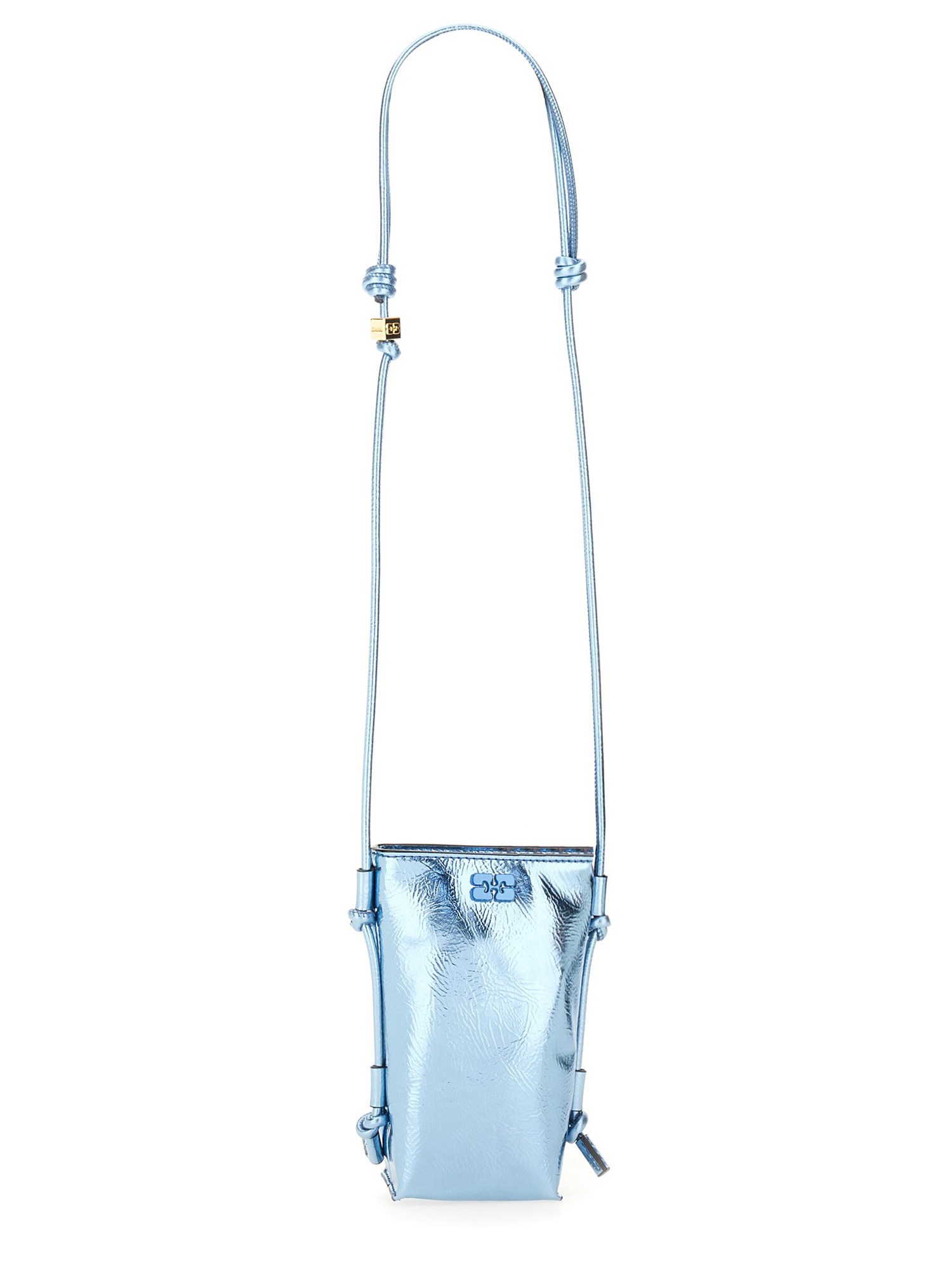 GANNI SHOULDER BAG WITH LOGO 