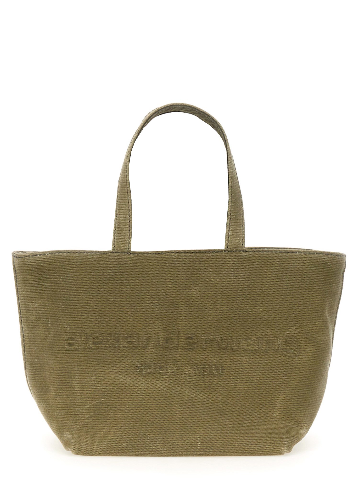 Alexander Wang Punch Small Tote Bag In Beige