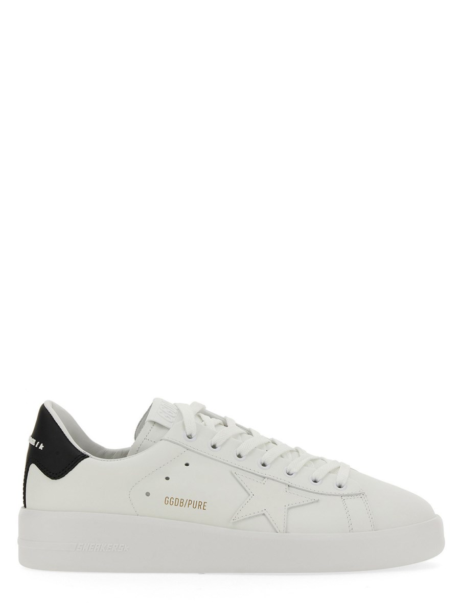 GOLDEN GOOSE SNEAKER PURESTAR IN PELLE