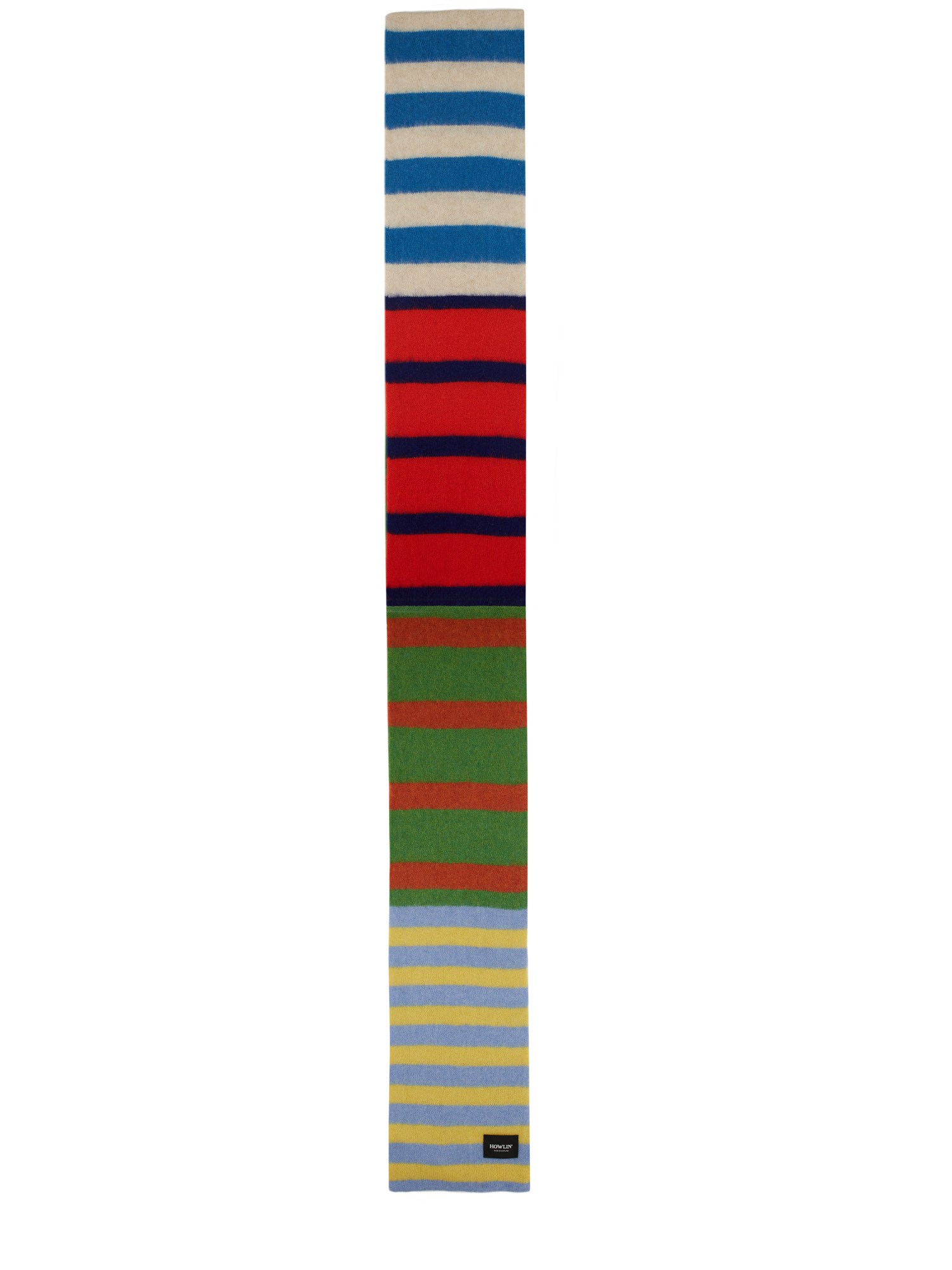 Howlin' Howlin Striped Scarf In White