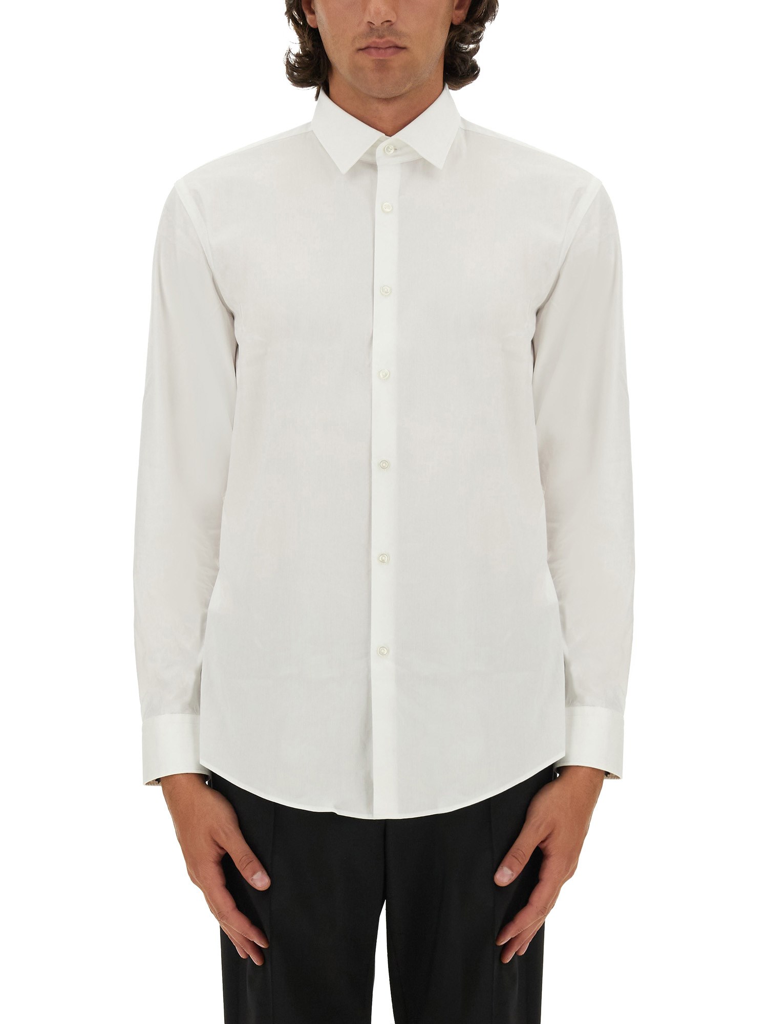 Hugo Regular Fit Shirt In White