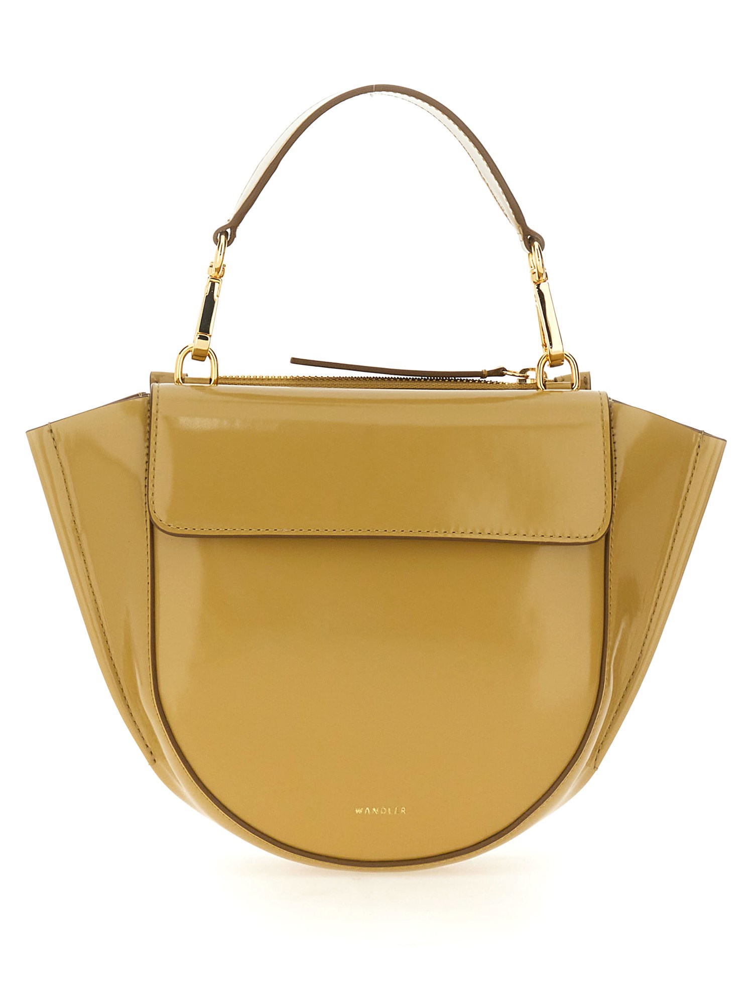 Shop Wandler Bag "hortensia" Mini In Yellow