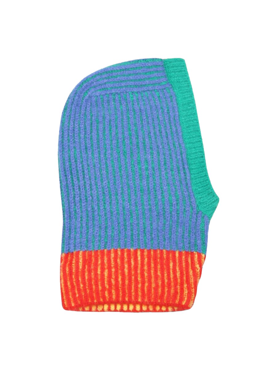 baby color stripes balaclava