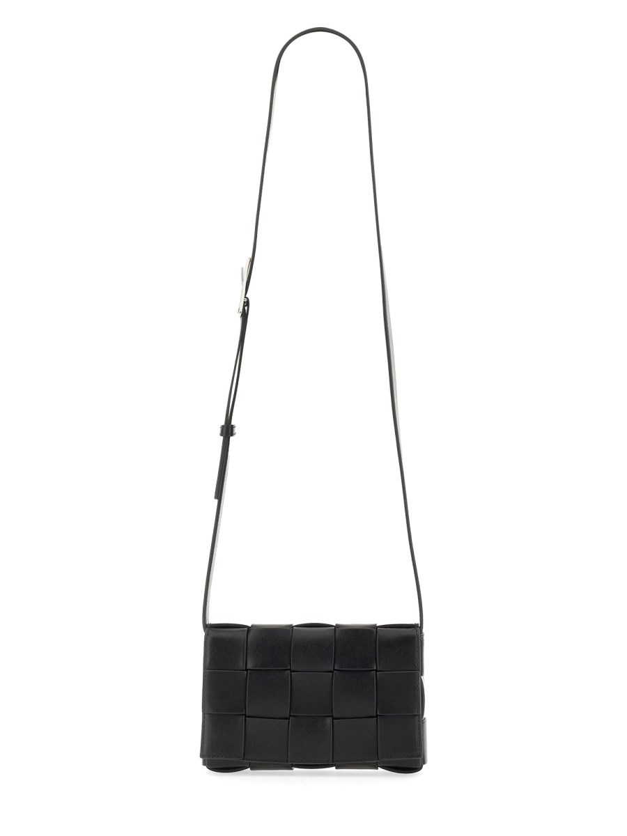 BOTTEGA VENETA BORSA CASSETTE SMALL IN PELLE