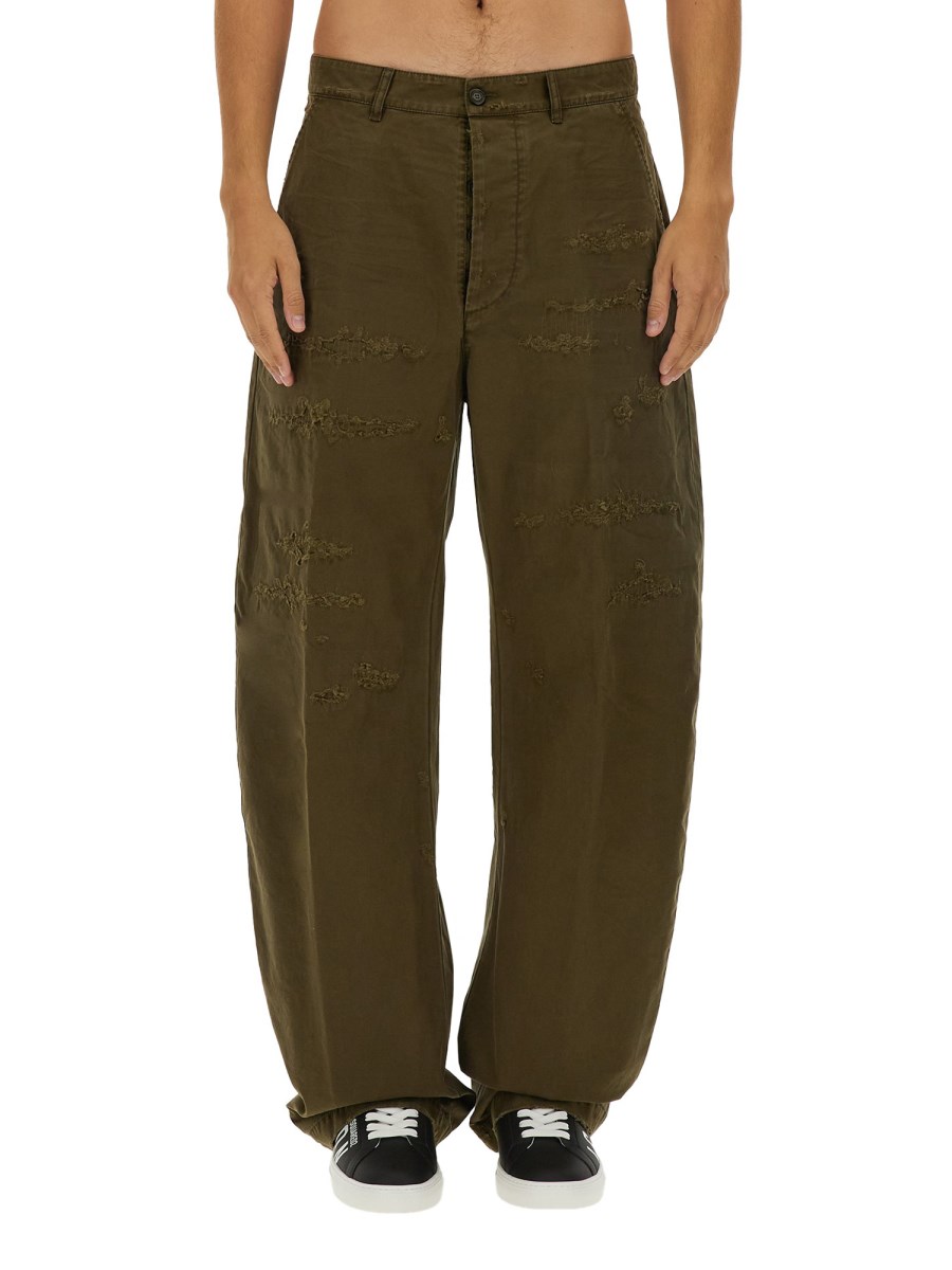 DSQUARED PANTALONE RIPPED BIG CHINO