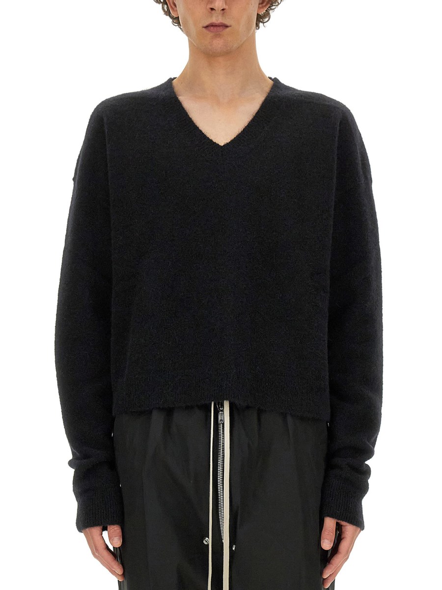 RICK OWENS MAGLIA IN ALPACA