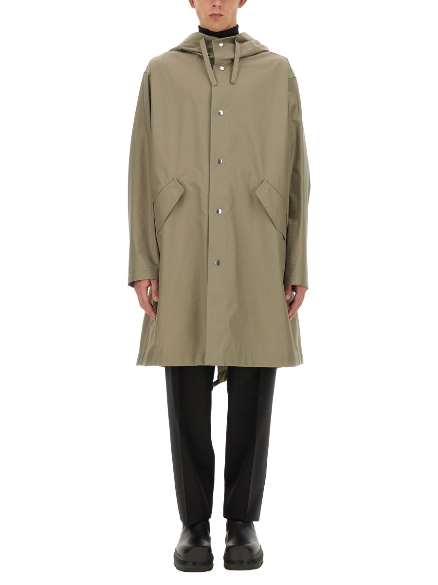 JIL SANDER PARKA CON LOGO