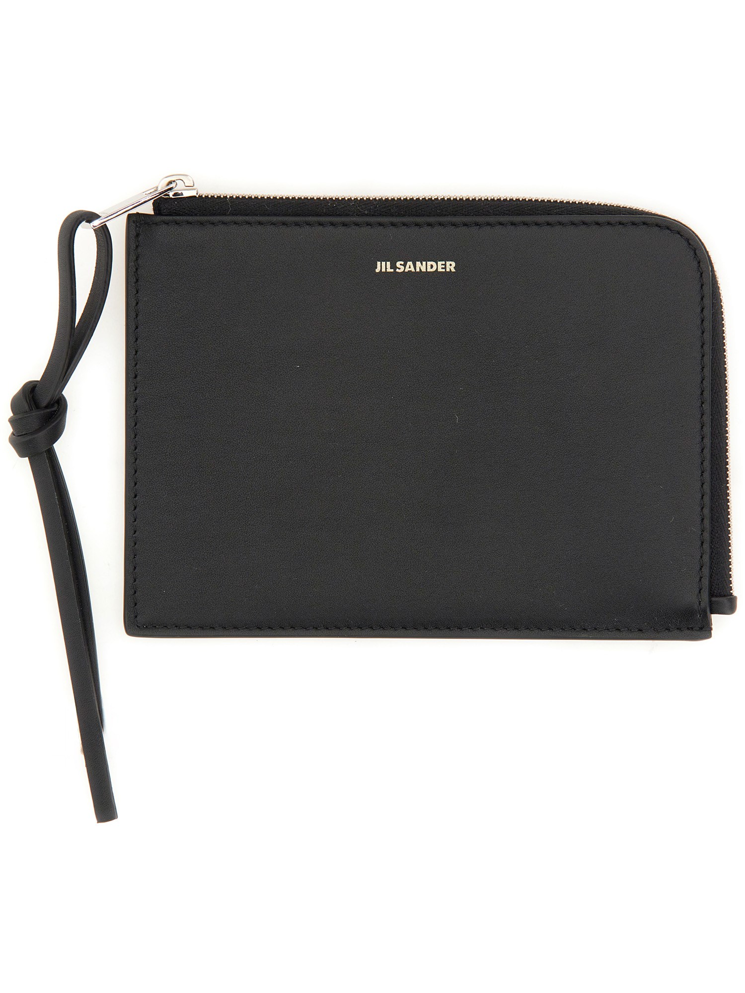 Jil Sander Wallet With Logo In Black
