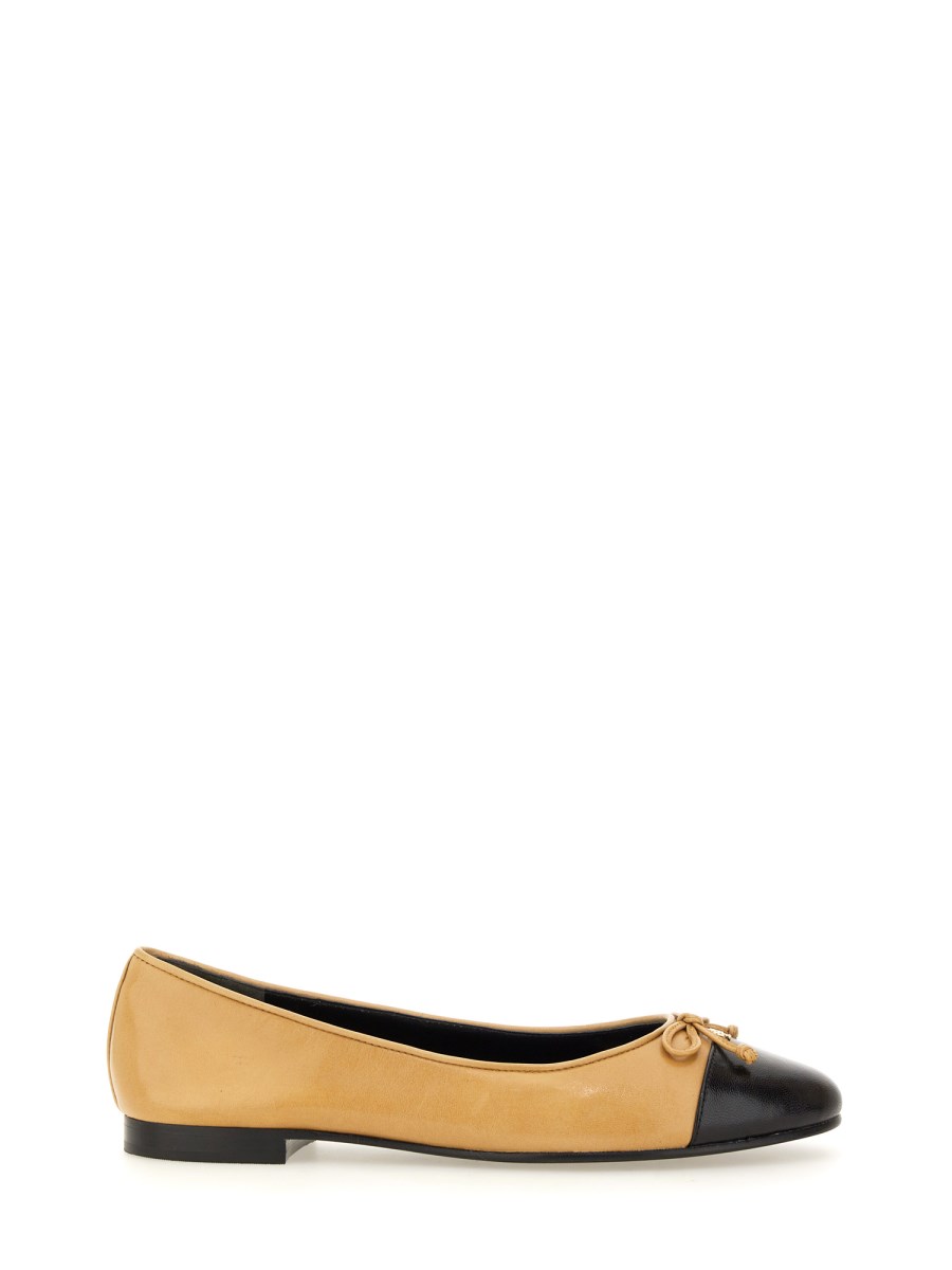 TORY BURCH BALLERINA BOW IN PELLE