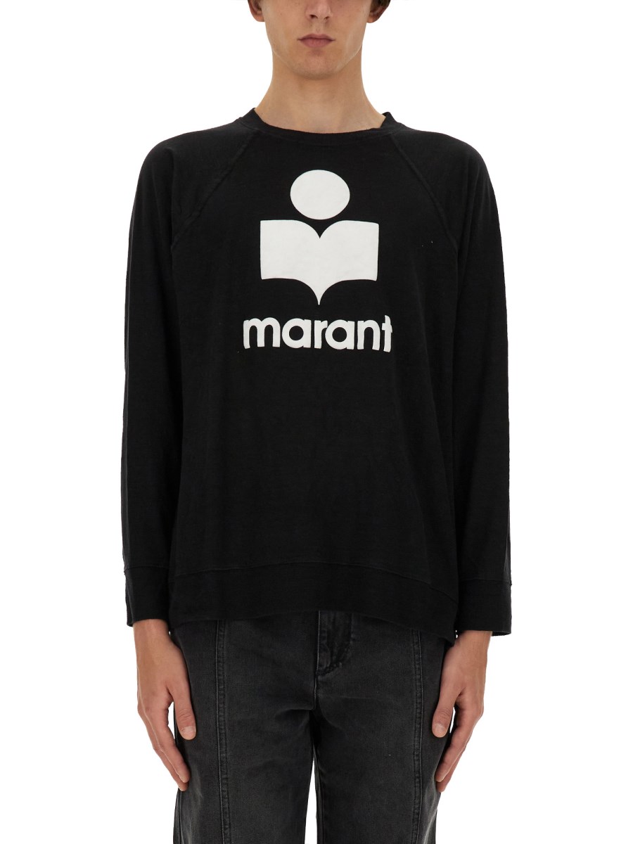 MARANT T-SHIRT KIEFFER IN LINO