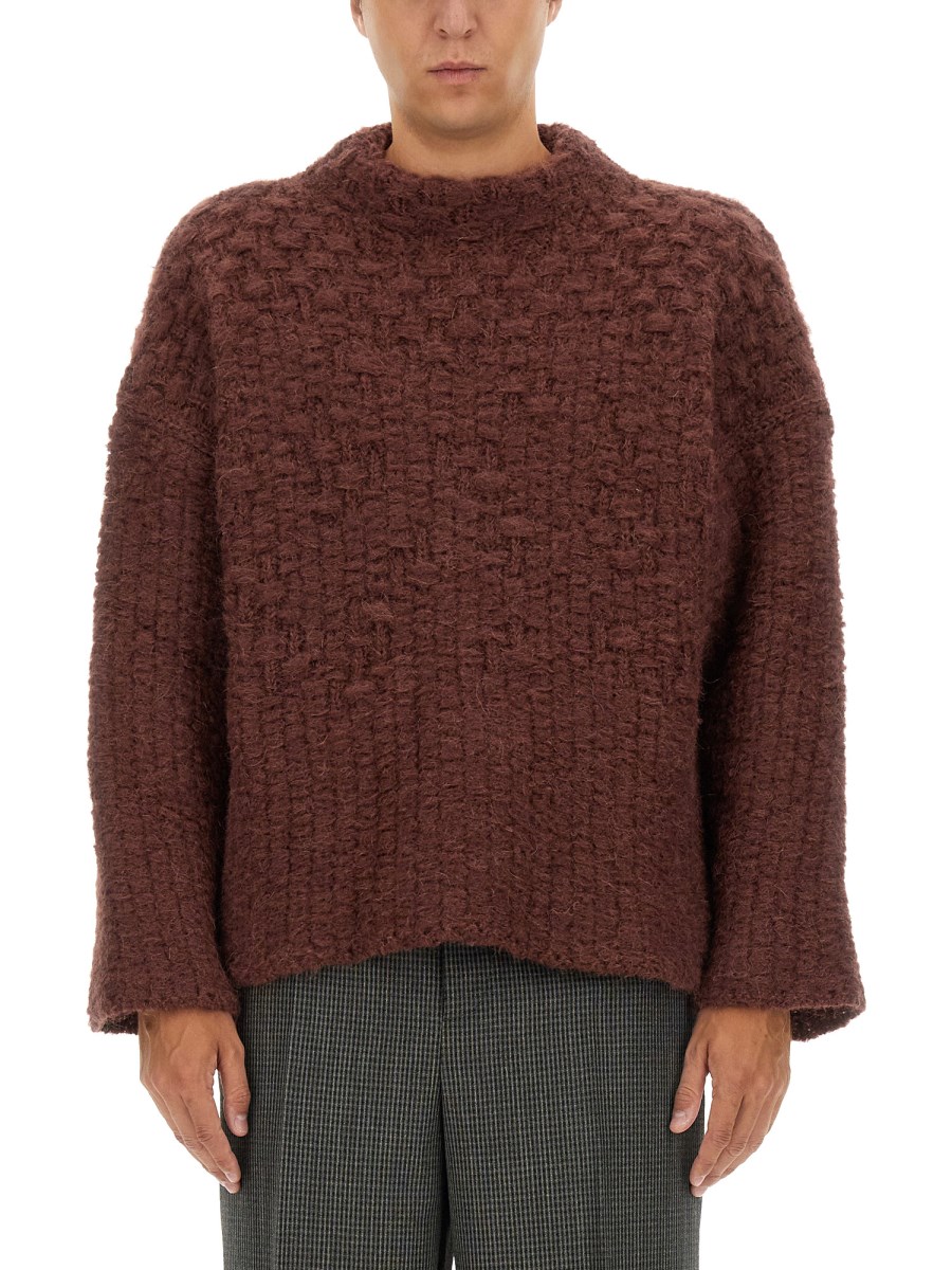 JIL SANDER MAGLIA IN MISTO MOHAIR