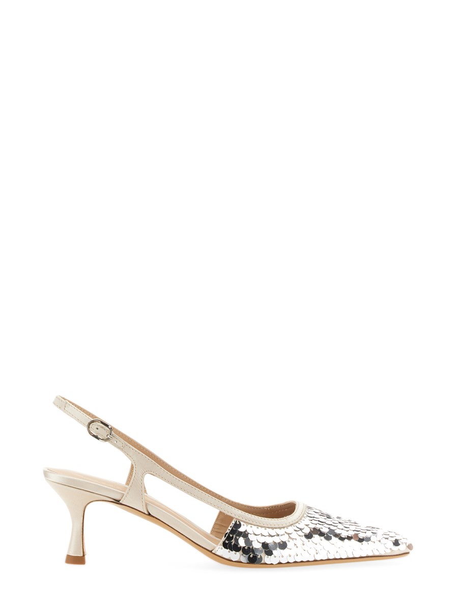 ROBERTO FESTA SLINGBACK SIVIGLIA IN RASO CON PAILLETTES