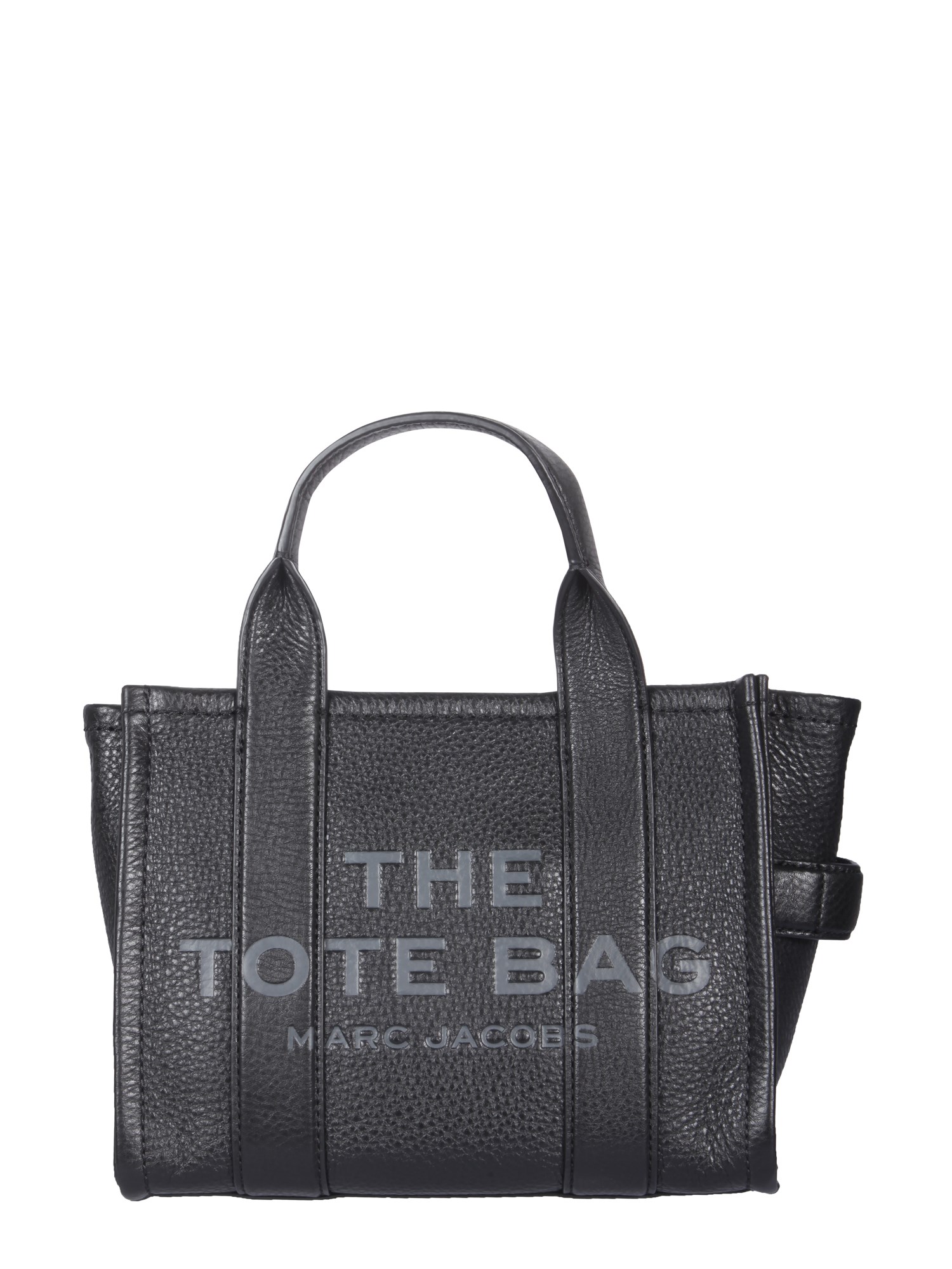 Shop Marc Jacobs The Tote Small Bag In Black