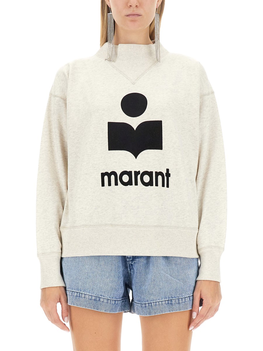 MARANT ÉTOILE FELPA "MOBY" IN COTONE