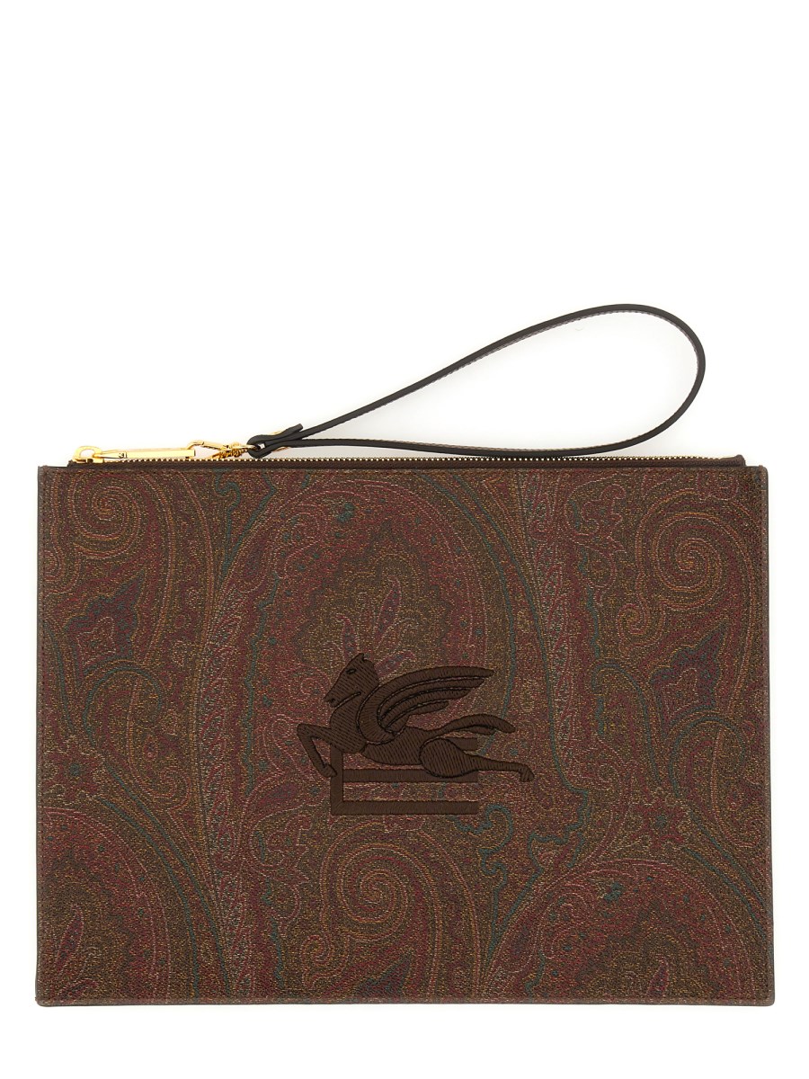 POUCH PAISLEY JACQUARD MEDIUM 