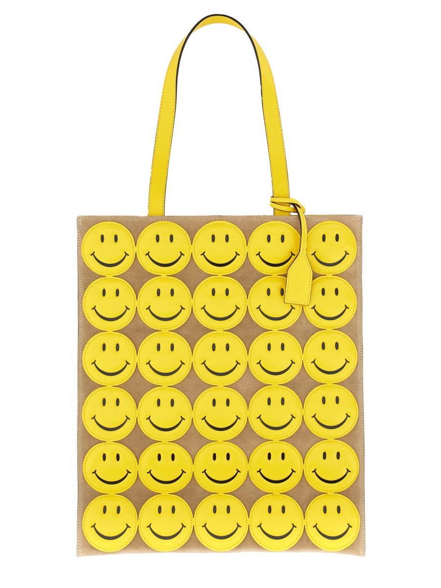 BORSA SHOPPER SMILEY