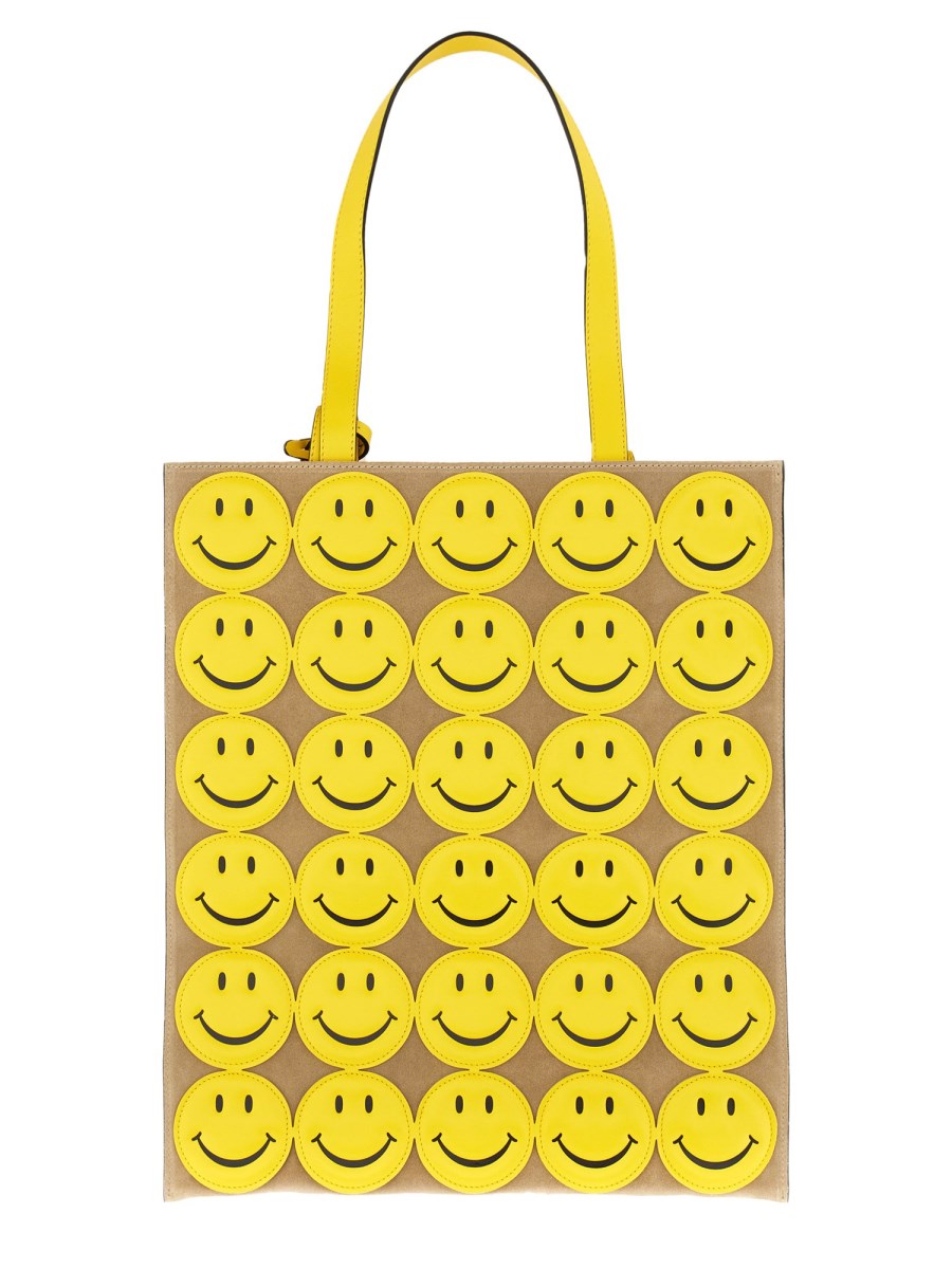 BORSA SHOPPER SMILEY