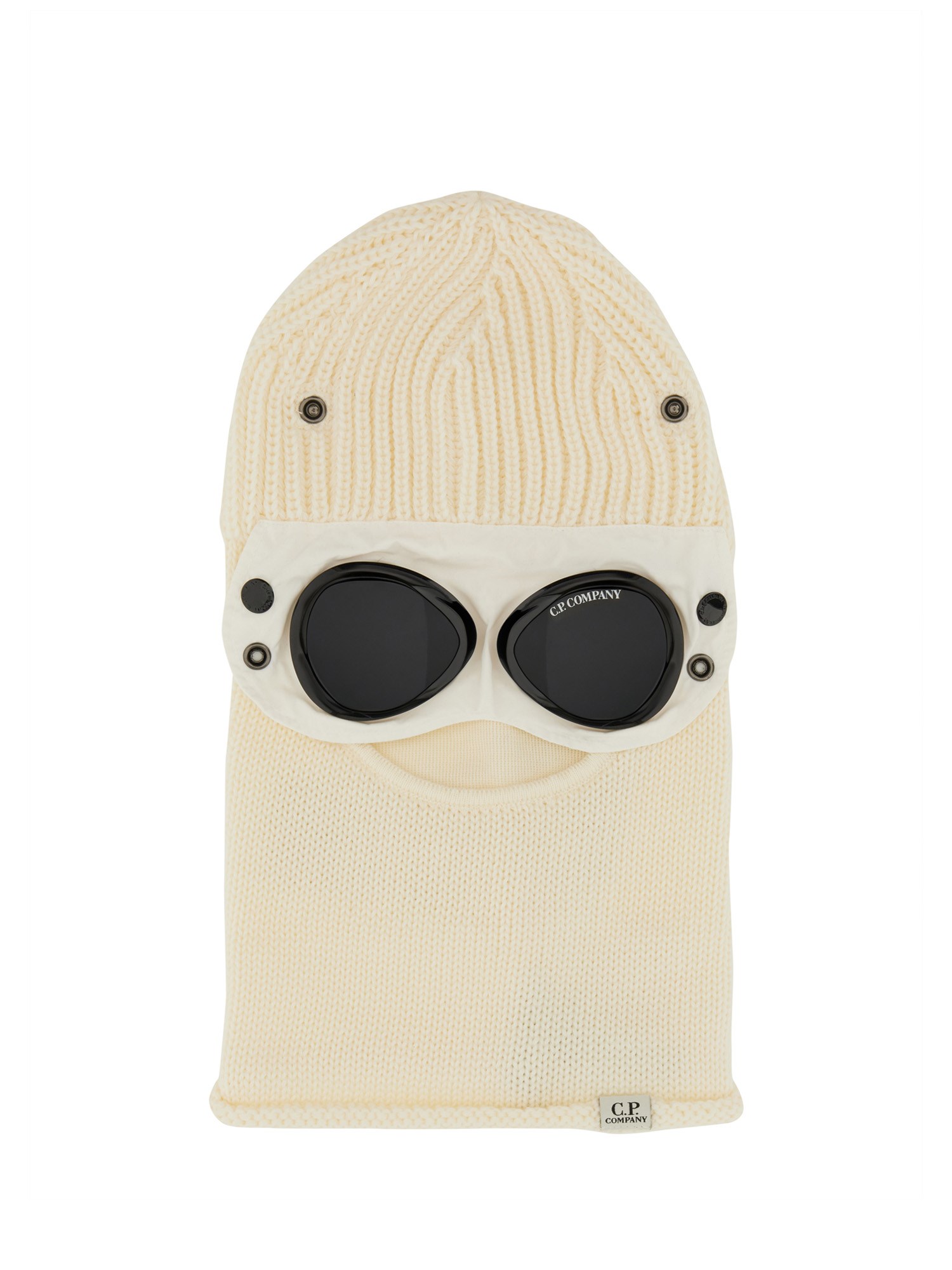 C.p. Company C. P. Company Wool Balaclava In White