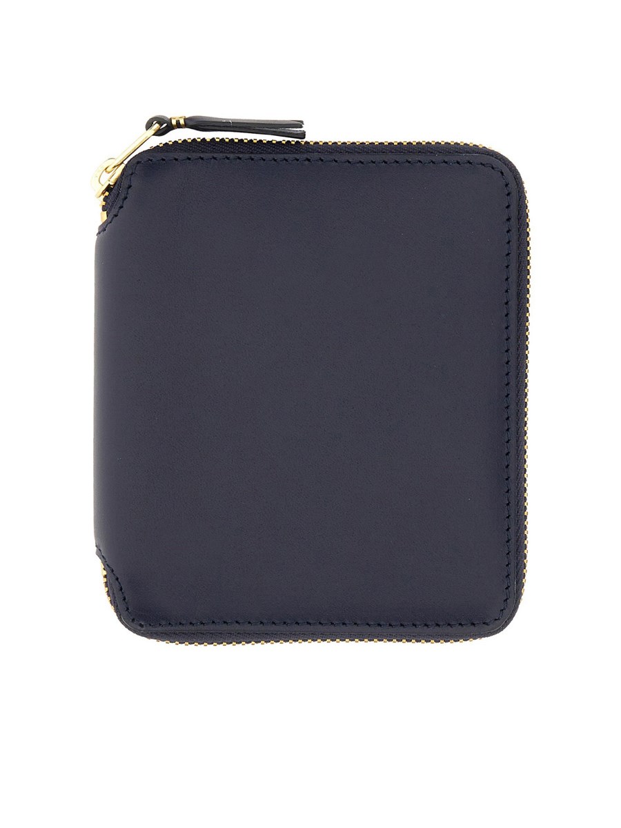 COMME DES GARCONS WALLET PORTAFOGLIO IN PELLE CON ZIP