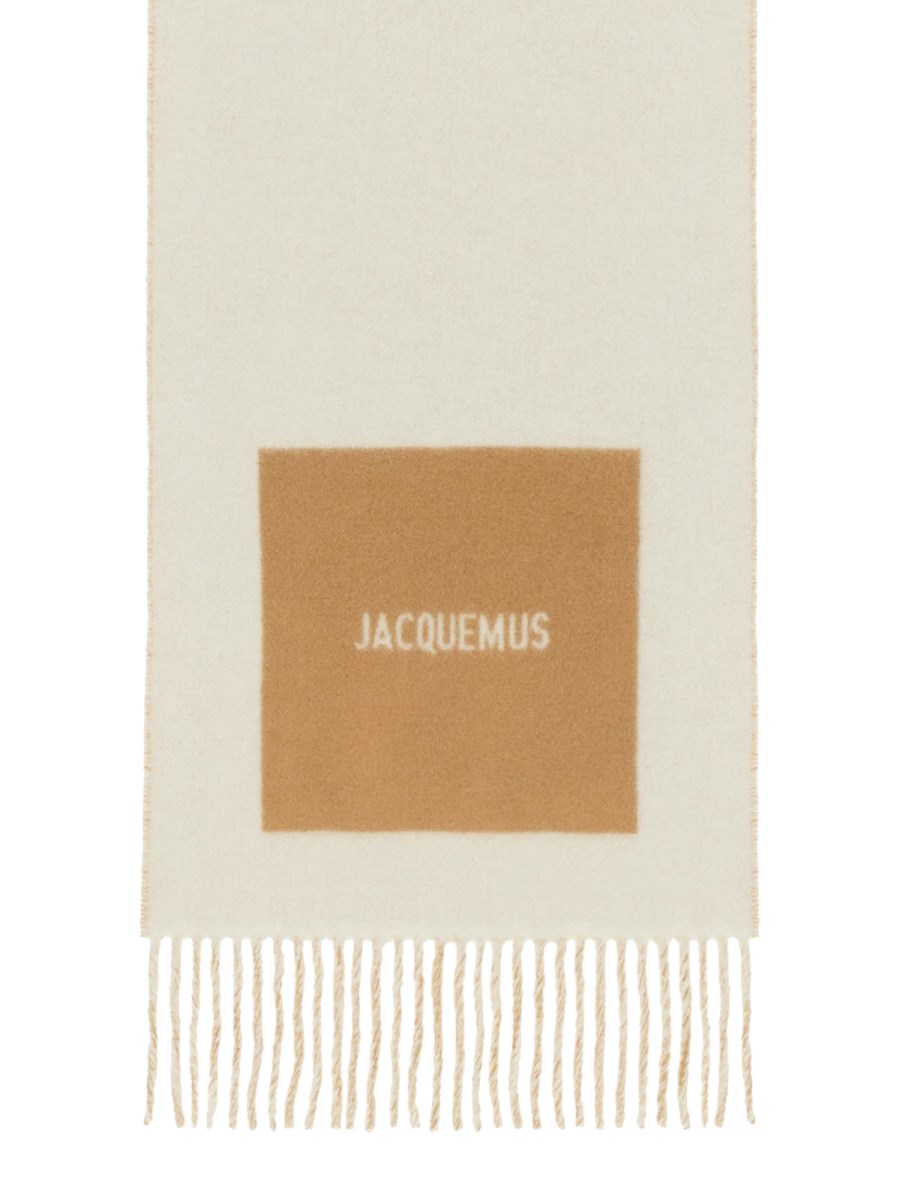 JACQUEMUS SCIARPA "ROND CARRE" IN LANA