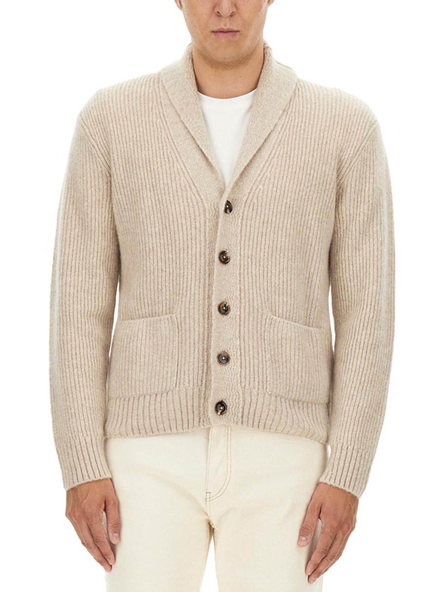 TOM FORD CARDIGAN IN CASHMERE E SETA