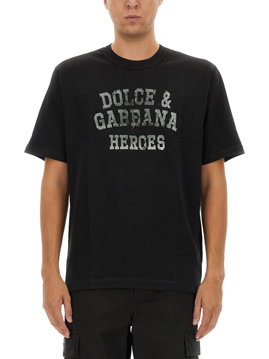 DOLCE & GABBANA T-SHIRT CON LOGO