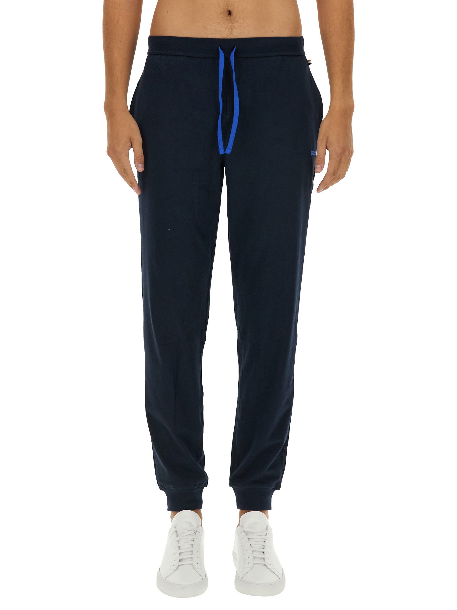 Shop Hugo Boss Jogging Pants In Blue