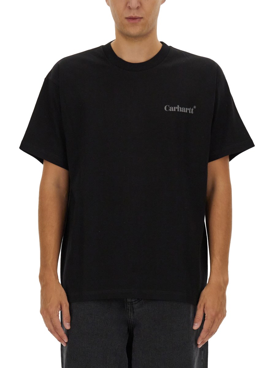 CARHARTT WIP T-SHIRT "DUCK" IN COTONE