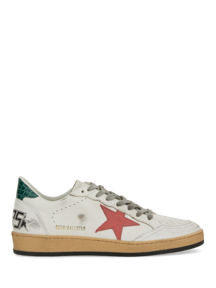 GOLDEN GOOSE SNEAKER BALL STAR IN PELLE