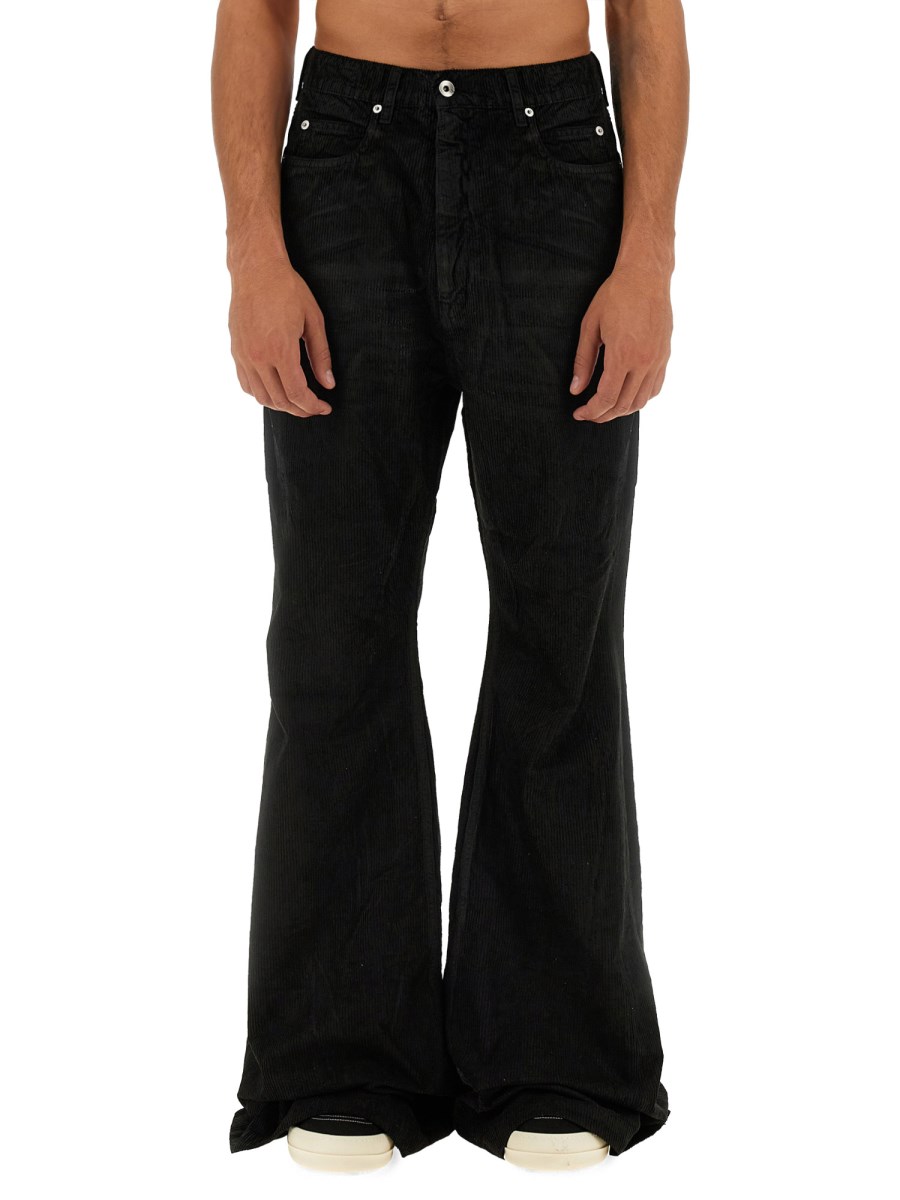 RICK OWENS DRKSHDW PANTALONE IN DENIM