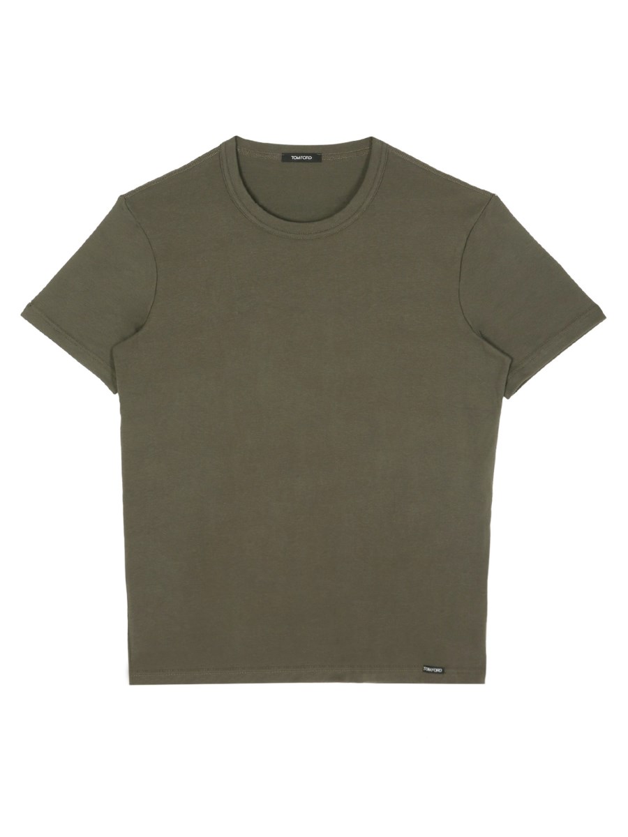 TOM FORD T-SHIRT IN COTONE STRETCH