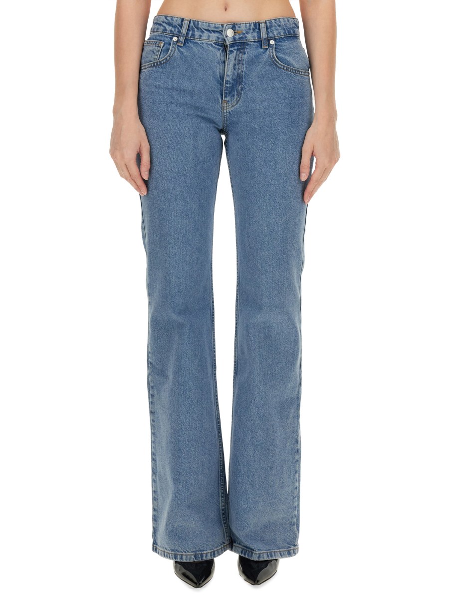 MOSCHINO JEANS JEANS SVASATO IN DENIM