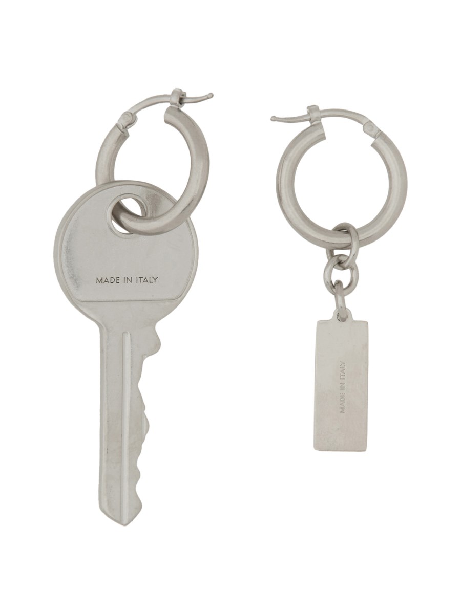 ORECCHINI TAG AND KEY