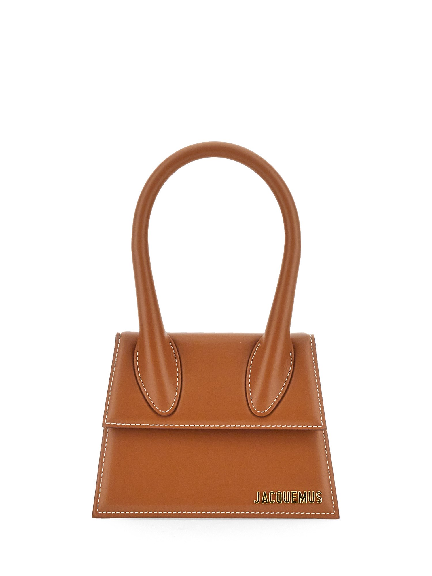 Shop Jacquemus Medium "chiquito" Bag In Buff