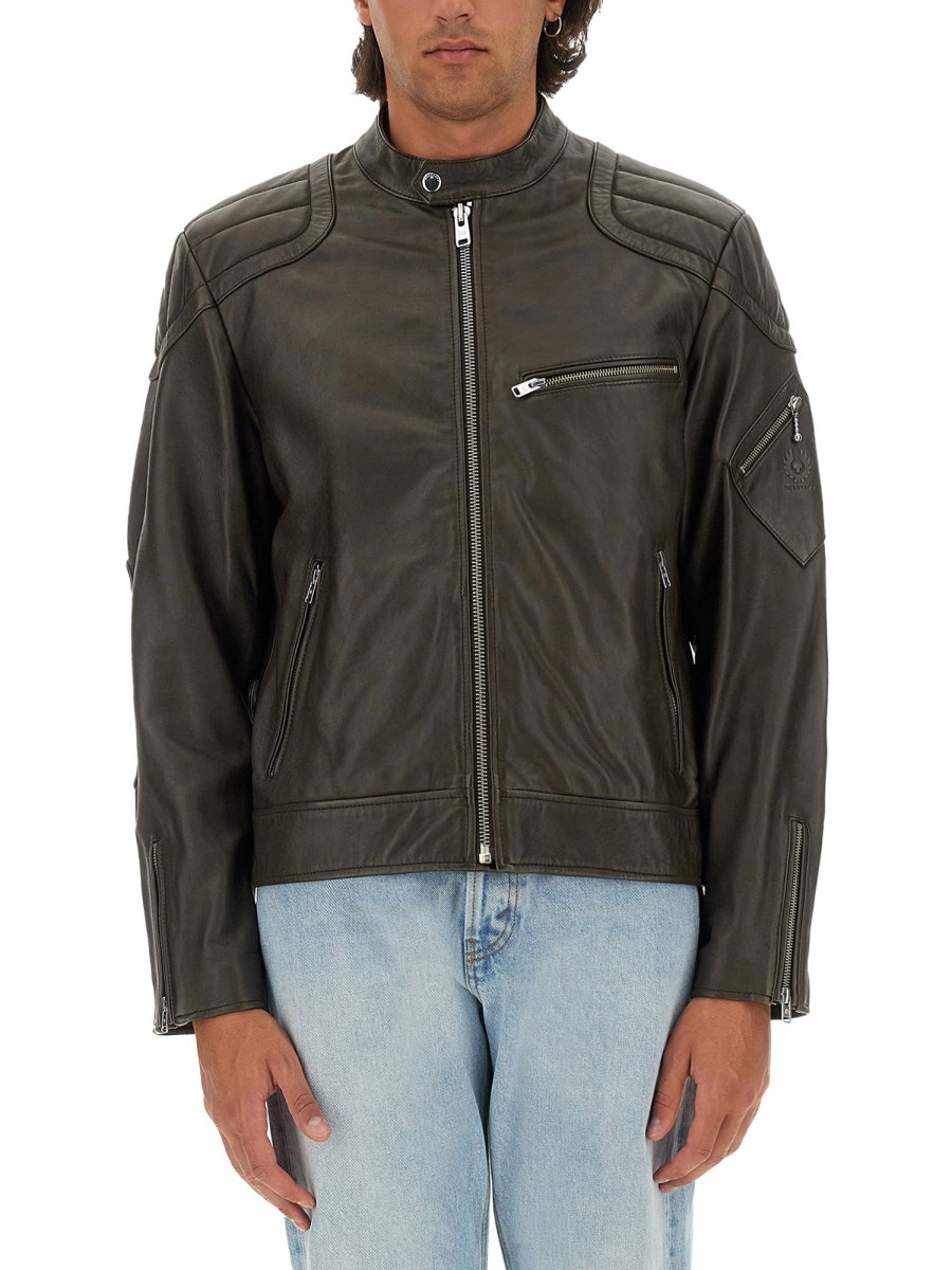 BELSTAFF GIACCA T RACER IN PELLE