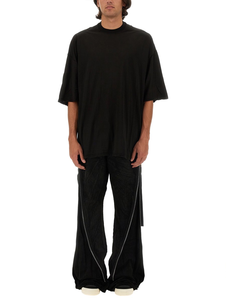 RICK OWENS DRKSHDW T-SHIRT TOMMY IN JERSEY DI COTONE