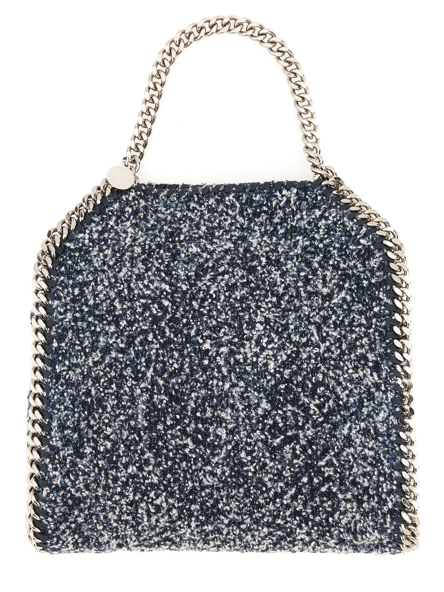 Shop Stella Mccartney "falabella" Mini Bag In Denim