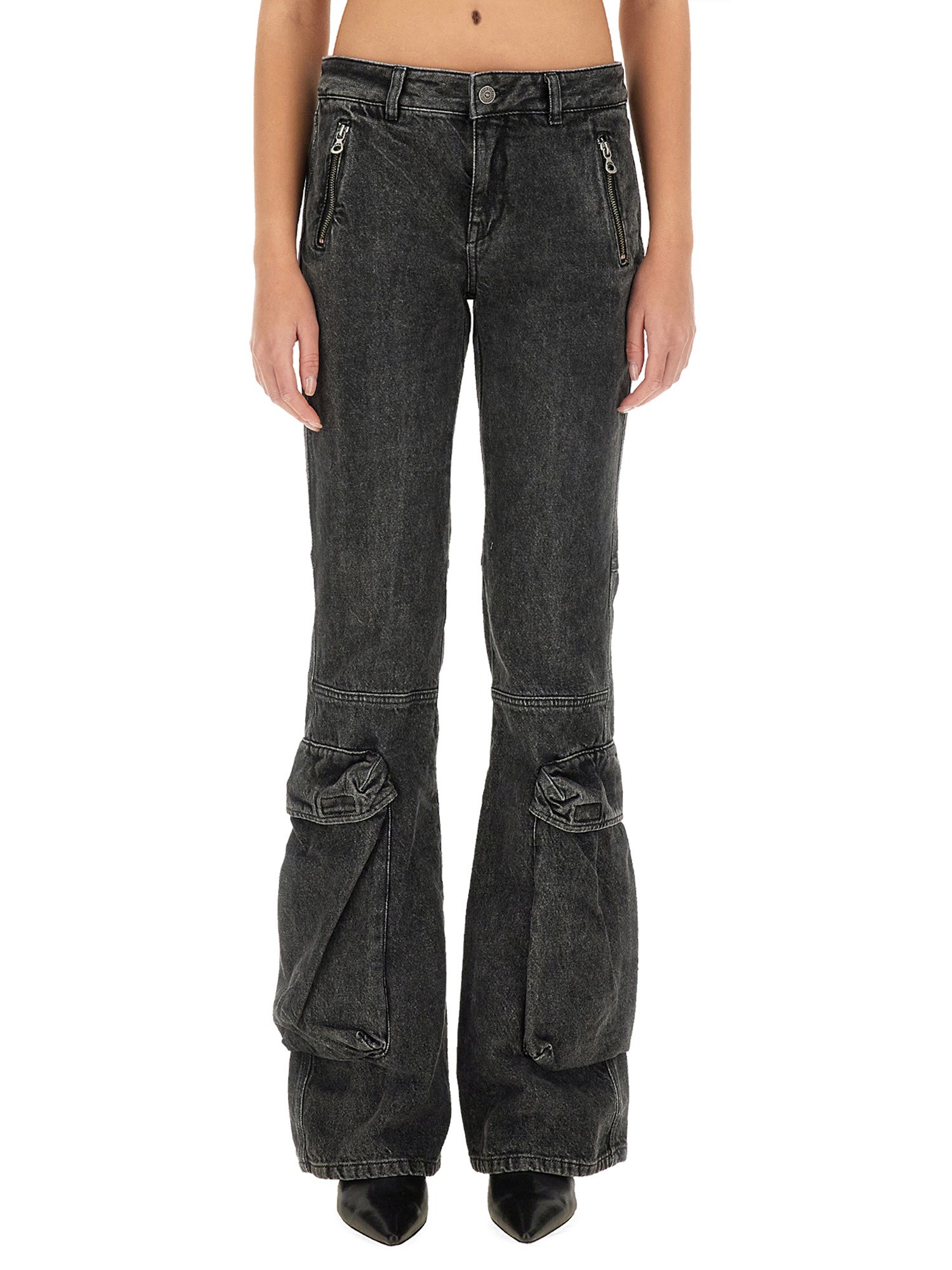 Diesel "d-poky-s" Jeans In Black