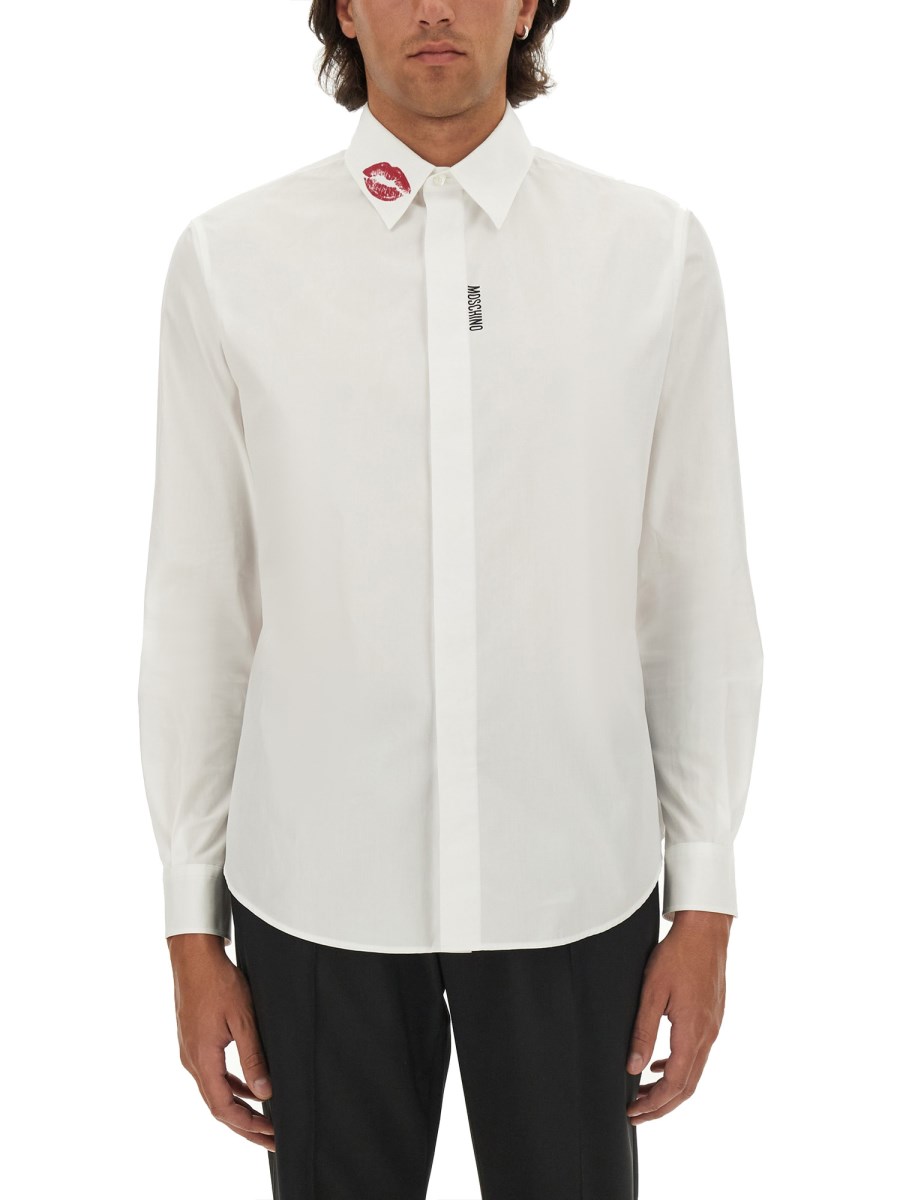 MOSCHINO CAMICIA CON STAMPA