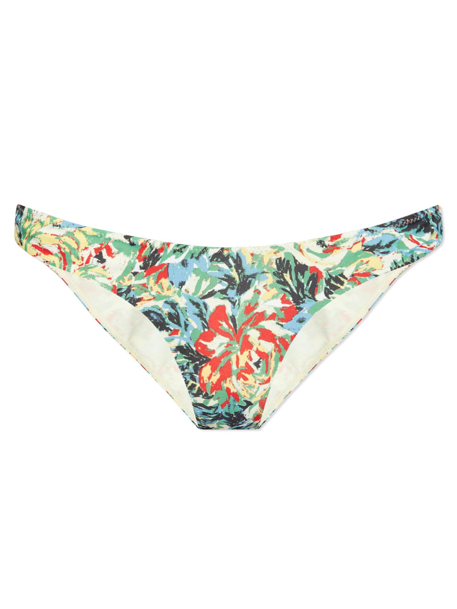 Shop Ganni Bikini Briefs In Multicolour