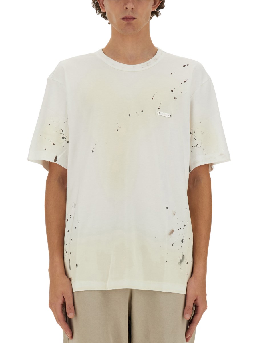 HELMUT LANG T-SHIRT CON STAMPA