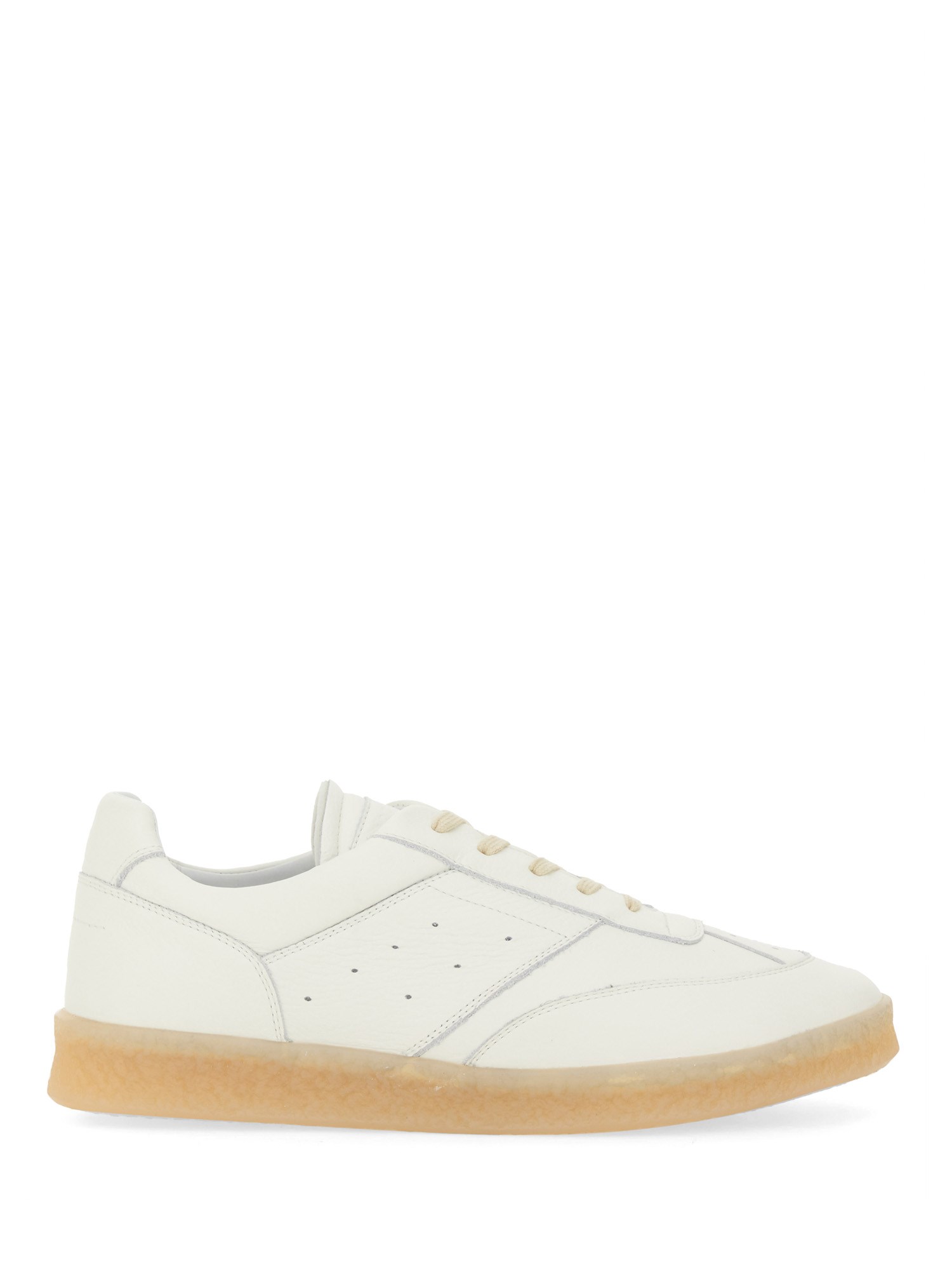 Shop Mm6 Maison Margiela Sneaker 6 Court In White