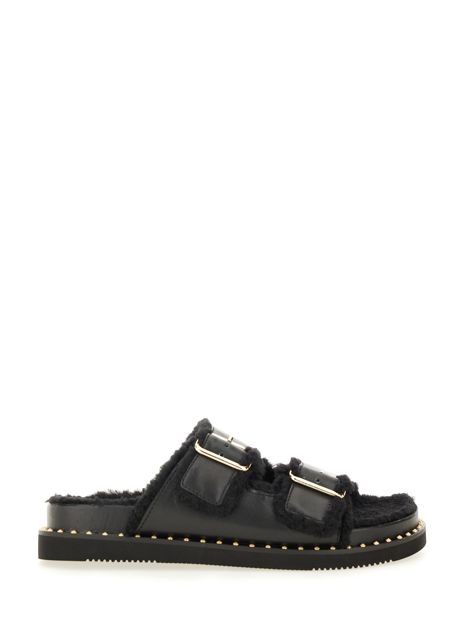 Ash Utah Bis Sandals In Black