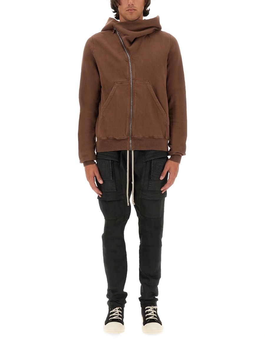 RICK OWENS DRKSHDW FELPA MOUNTAIN IN COTONE