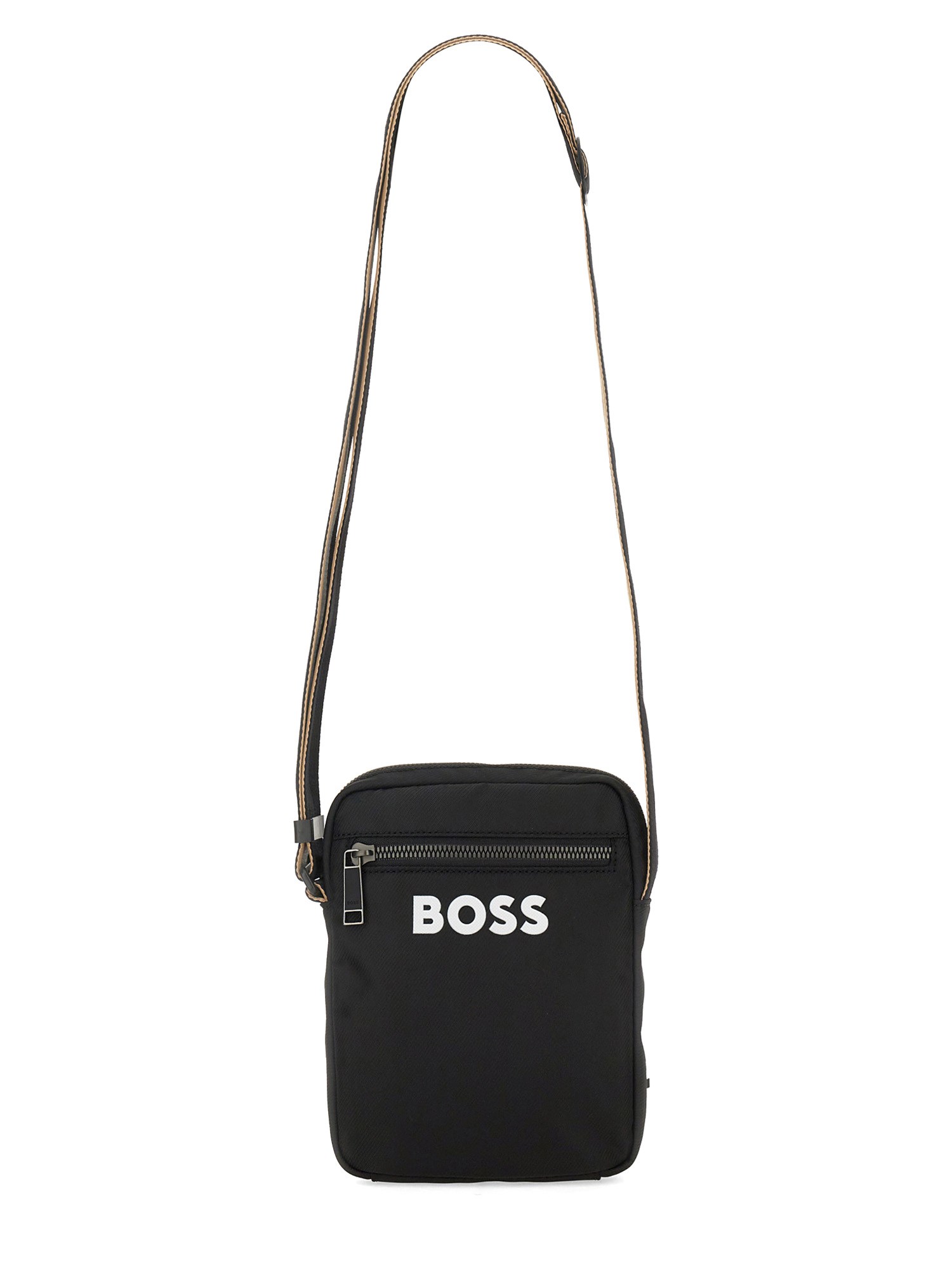 Shop Hugo Boss Shoulder Bag In Black