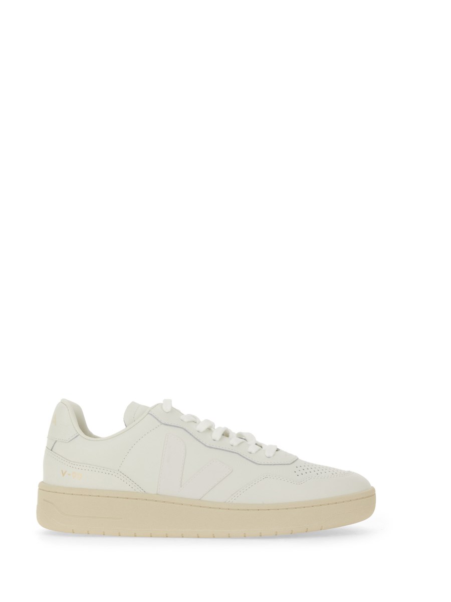 VEJA SNEAKER V-90 IN PELLE