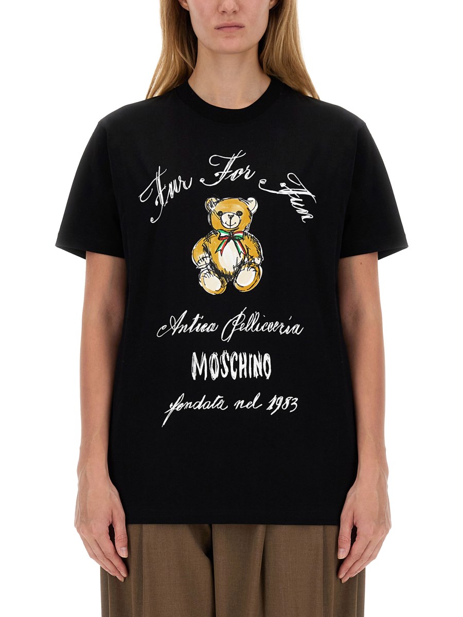 MOSCHINO T-SHIRT CON LOGO