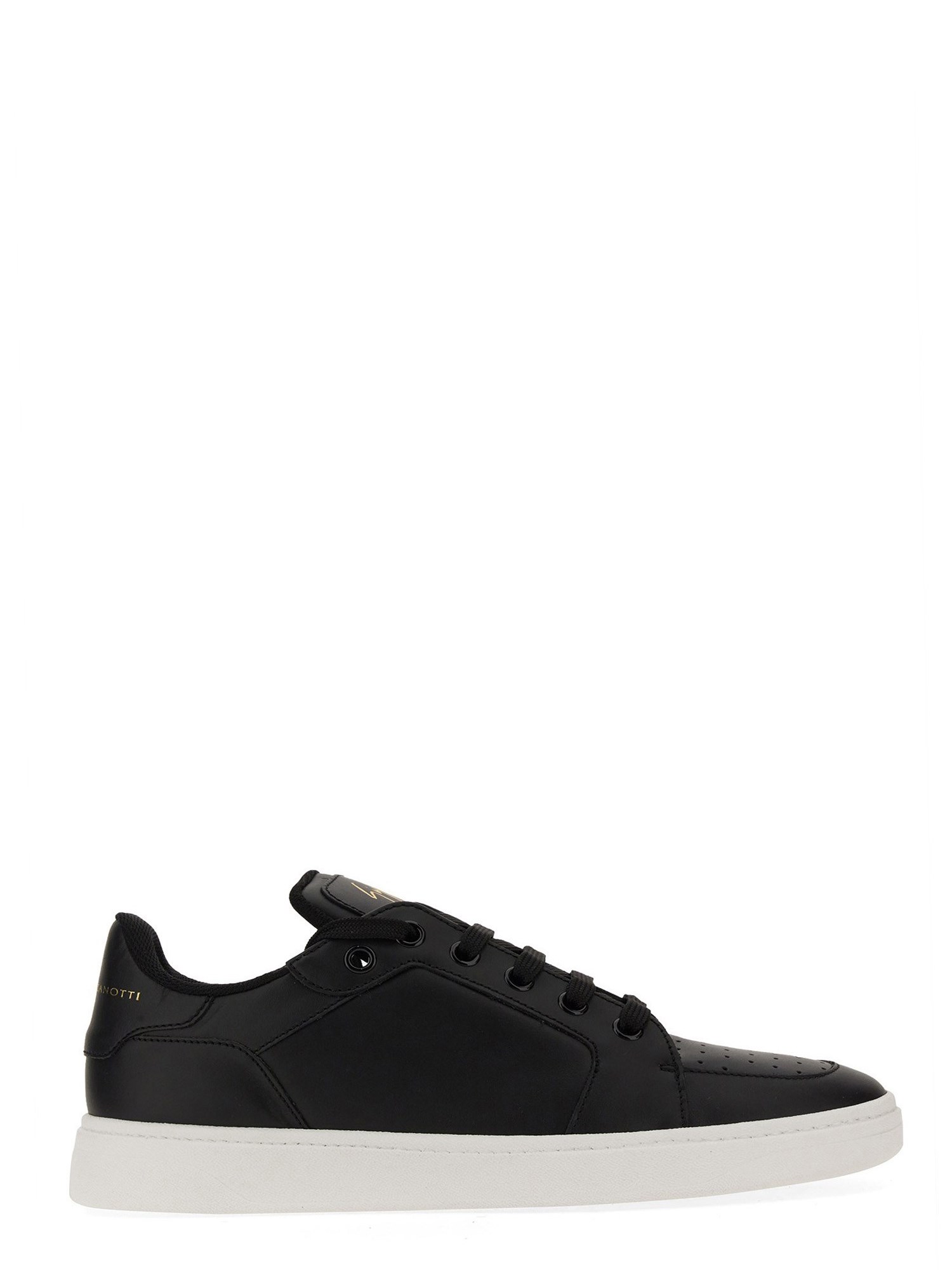 Shop Giuseppe Zanotti Sneaker With Logo In Black