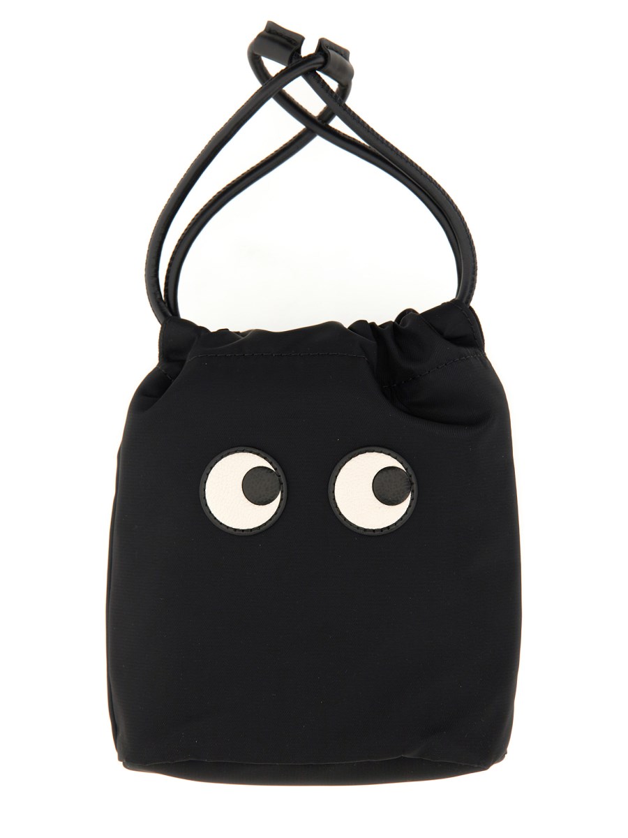 ANYA HINDMARCH POUCH EYES IN ECONYL